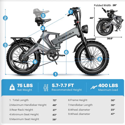 Summer Deals - 40AH 100 up to 120Miles 28MPH