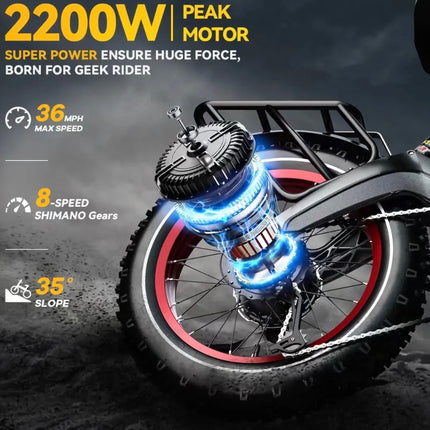 Summer Deals - 40AH 100 up to 120Miles 28MPH