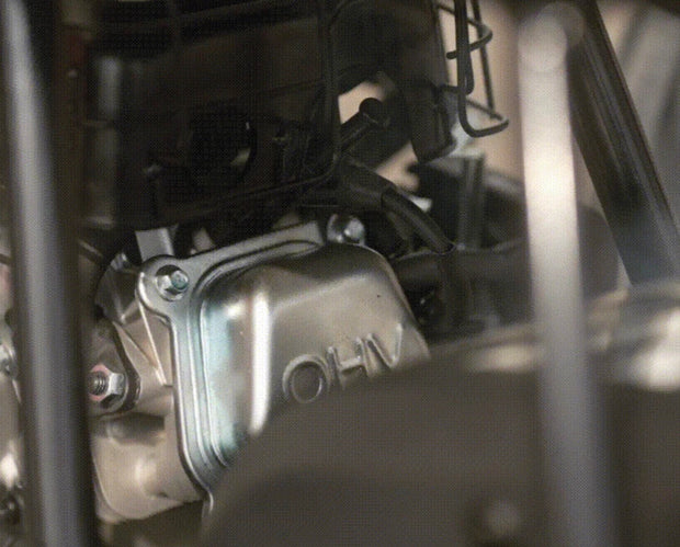 <h4>99cc-Class Horizontal OHV Engine</h4>